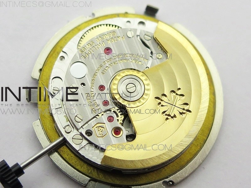 NAUTILUS 5726 SS GRF 1:1 BEST EDITION GRAY DIAL WORKING ANNUAL CALENDARON SS BRACELET A.324 V3